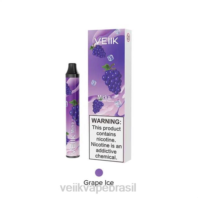 VEIIK Micko Pie vape descartável 600 baforadas gelo de uva 42XH418 | VEIIK Micko X VEIIK Micko Pie vape descartável 600 baforadas gelo de uva 42XH418 | VEIIK Micko X